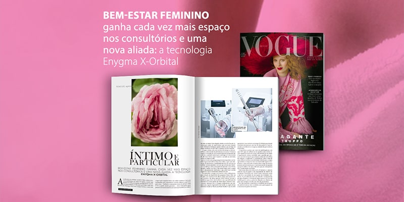 Matéria sobre a Enygma X-Orbital na Revista Vogue